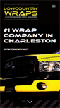 Mobile Screenshot of lowcountrywraps.com